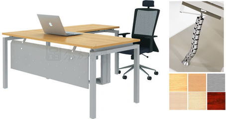 匠心之選 鋼木職員臺(tái)CG-DF190-02，構(gòu)筑高效辦公空間